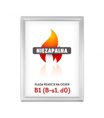 Rama zatrzaskowa owz A3 niezapalna, ognioodporna