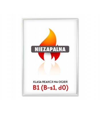 Rama zatrzaskowa owz B1 niezapalna, ognioodporna