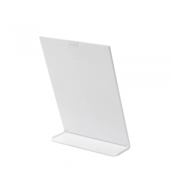 Stojak informacyjny typu L A6 pionowy LA6PWHITE