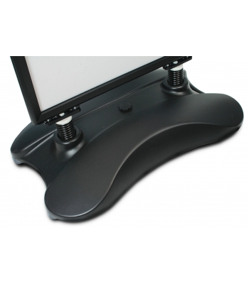 Potykacz reklamowy Waterbase Black A1 OWZ dwustronny