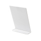 Stojak informacyjny typu L A6 pionowy LA6PWHITE